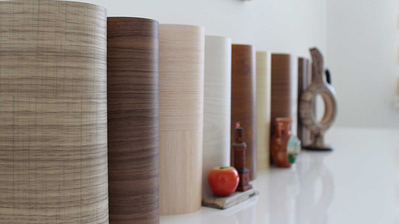 چسباندن روکش پی وی سی