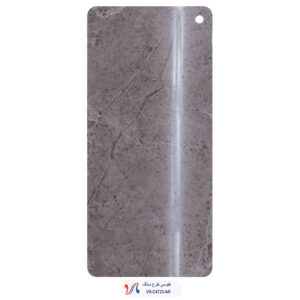روکش ممبران هایگلاس سه دهم طوسی طرح سنگ